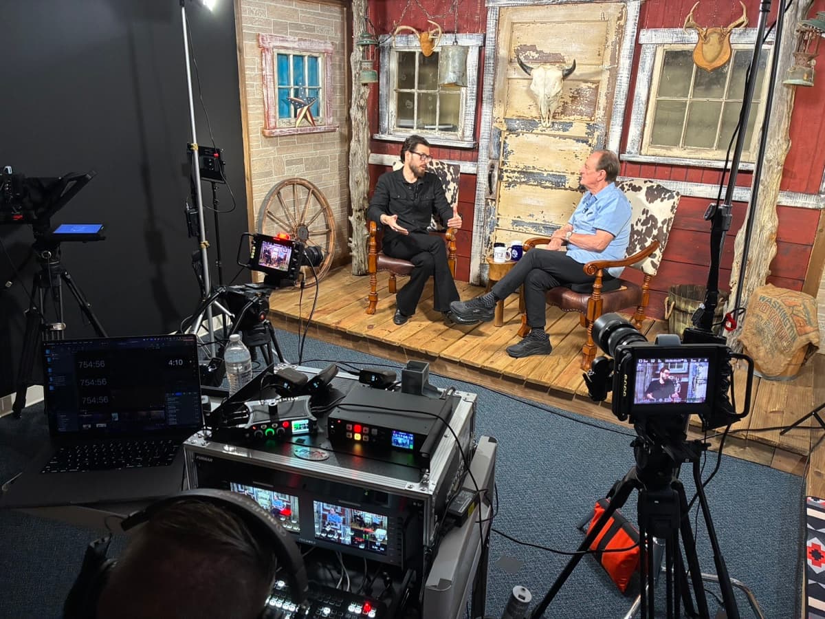 Pastor Perry Black with Enrico Ravenna